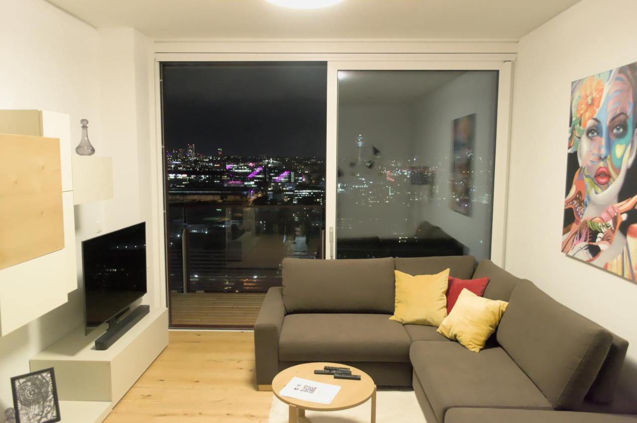 Triiiple Suites Level 21 Mit Balkon Und Tiefgarage فيينا المظهر الخارجي الصورة
